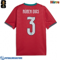 Fotballdrakt Herre Portugal Ruben Dias #3 Hjemmedrakt VM 2026 Kortermet